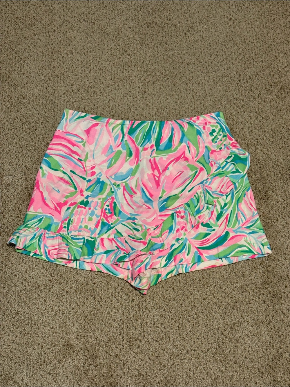 Lilly Pulitzer Faye Skort in Croc My World